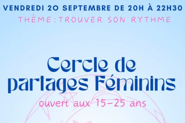 Cercle de partages féminins 15-25 ans